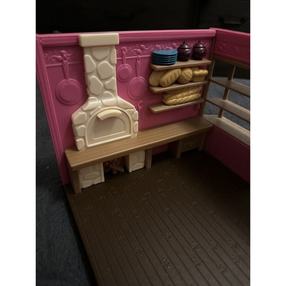 Lil Woodzeez Bataat Bakery Shop Calico Critters Play Set Pink Building Only Toy - Picture 14 of 16